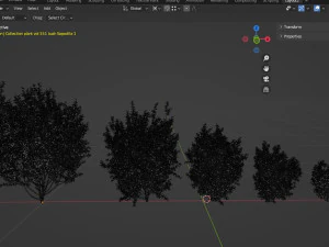 Collection plant vol 551 - blender model 3D Model