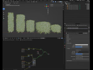 Collection plant vol 552 - blender model 3D Model