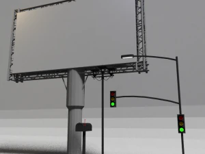 street props 3D Model