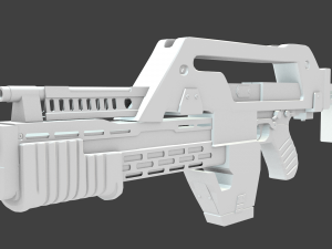 m41a pulse rifle 3Dプリントモデル