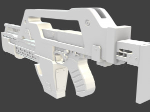 m41a pulse rifle 3D-Druckmodell