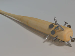 야구방망이 3D 모델