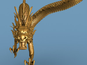 chinese dragon 01 3D 모델