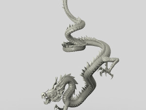 chinese dragon 01 3D 모델