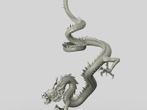 chinese dragon 01 3D Model