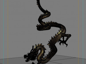 chinese dragon 01 3D 모델