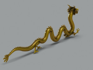chinese dragon 2 3D Model