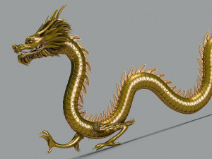 chinese dragon 2 3D Model