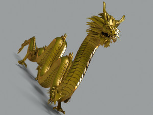 chinese dragon 2 3D Model