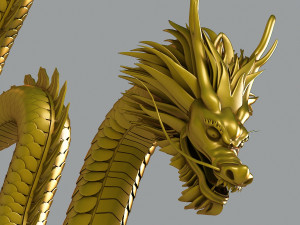 chinese dragon 2 3D Model