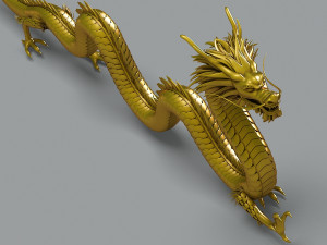 chinese dragon 2 3D Model