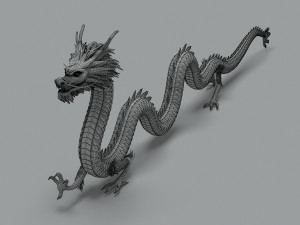 chinese dragon 2 3D Model