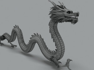 chinese dragon 2 3D Model