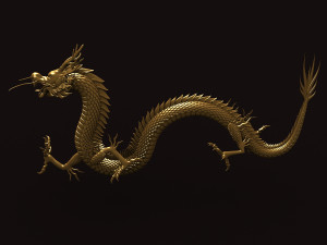 chinese dragon 1 3D 모델