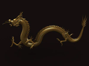 chinese dragon 1 3D Model