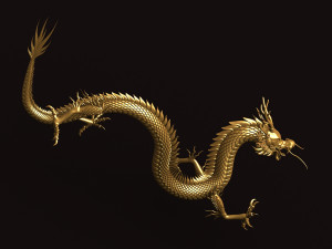 chinese dragon 1 3D 모델