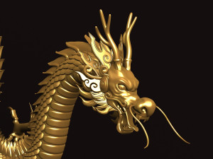 chinese dragon 1 3D 모델