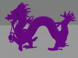 chinese dragon sculpture 1 3D Model