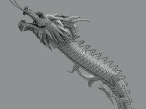 chinese dragon Modelo 3D