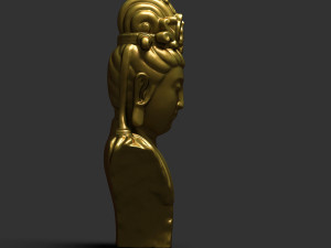 bodhisattva statue 01 Modello 3D