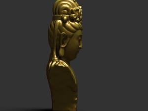 bodhisattva statue 01 3D Model