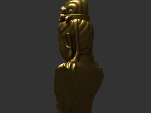 bodhisattva statue 01 Modello 3D