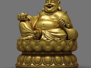 maitreya buddha 3D 모델