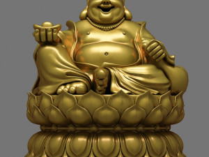 maitreya buddha 3D Modell