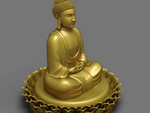 buddha statue 3D Model