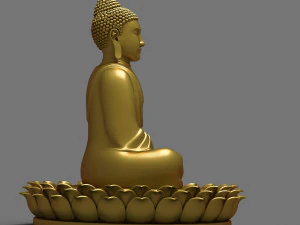 buddha statue 3D Model