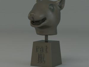 chinese zodiac 3D 모델