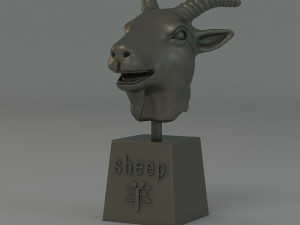 chinese zodiac 3D 모델
