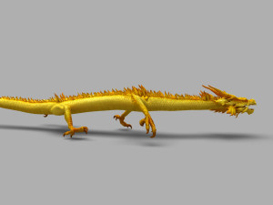 chinese dragon animation 3D 모델