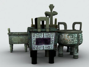 chinese bronze 3D Model