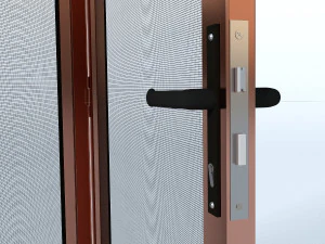 bi-fold mesh door 3D Model