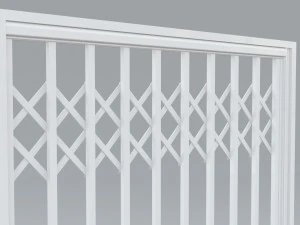 trellis security gate free 3D Model