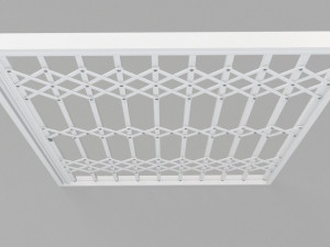 trellis security gate free 3D मॉडल