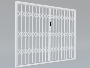 trellis security double gate 3D Model