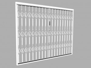 trellis security double gate Model 3D