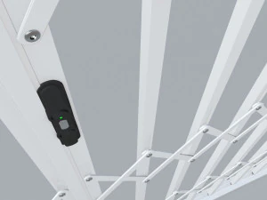 格子安全双门 3D 模型