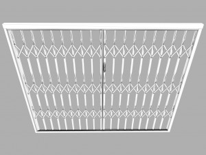 trellis security double gate Model 3D
