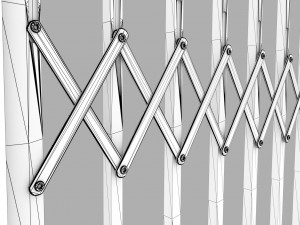 trellis security double gate Model 3D