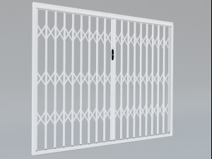trellis security double gate Model 3D