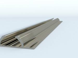 security door bottom track 3D Model