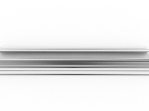 security door bottom track 3D Model