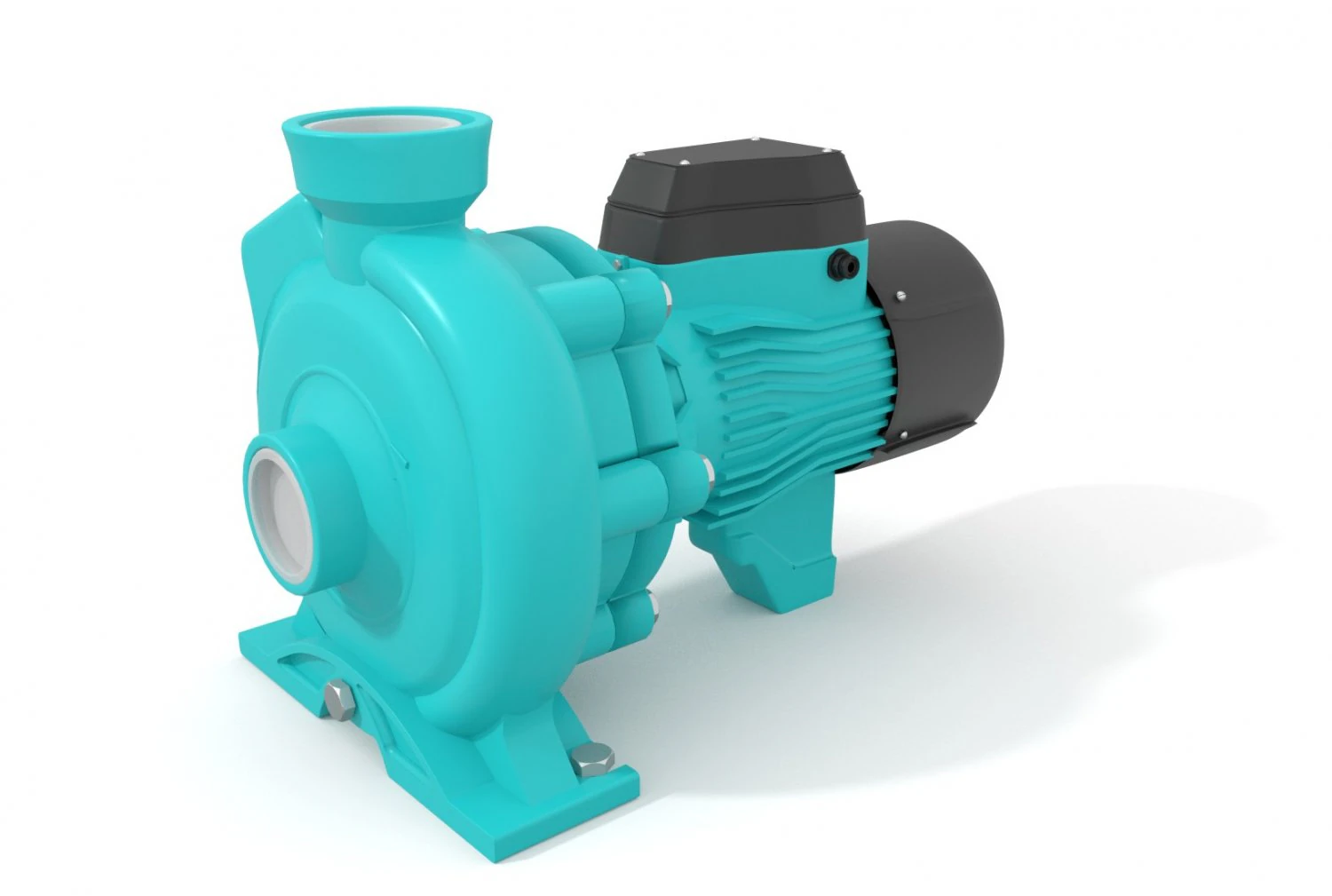 centrifugal water pump 3D Model .c4d .max .obj .3ds .fbx .stl .blend 
