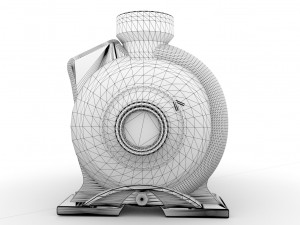 centrifugal water pump 3D Model