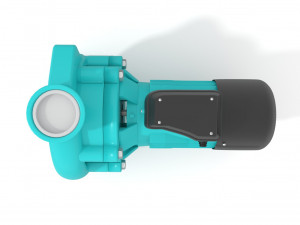 centrifugal water pump 3D Model