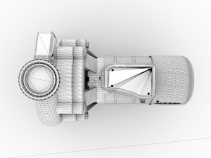 centrifugal water pump 3D Model