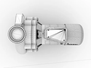 centrifugal water pump 3D Model